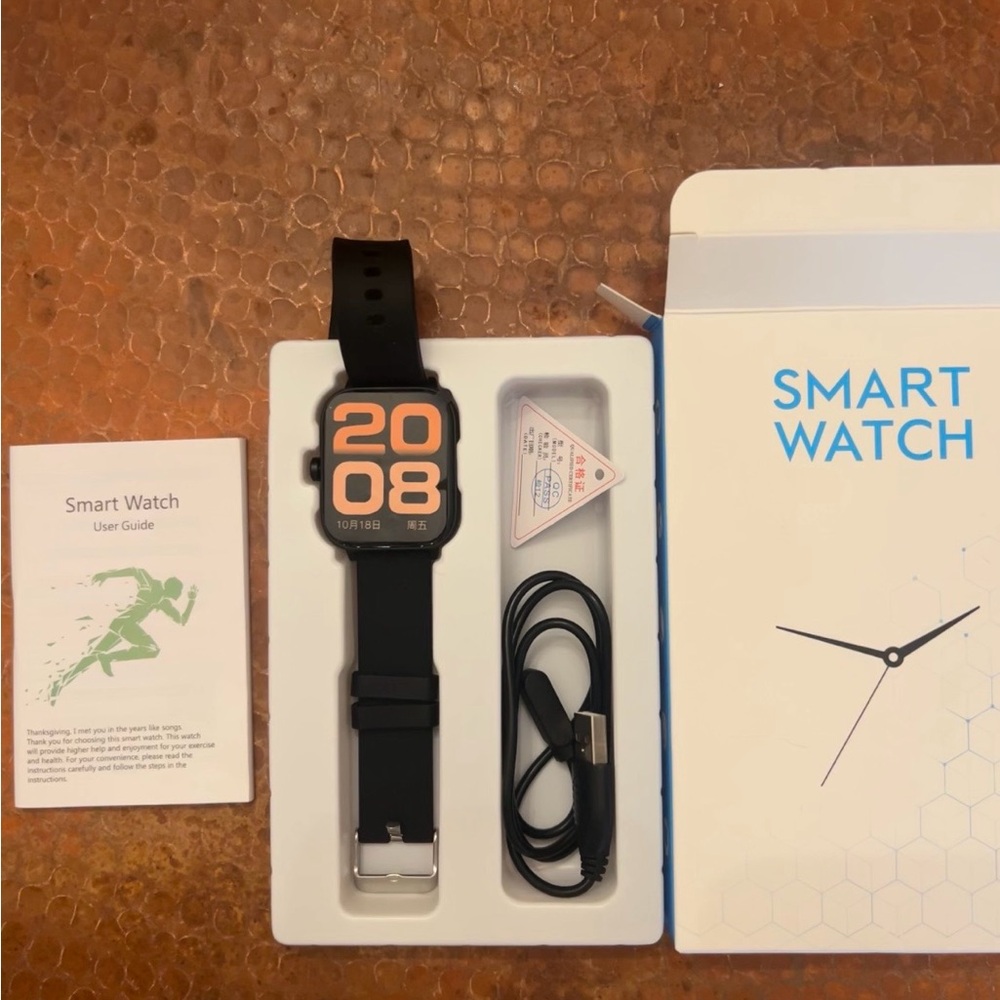 Smart Watch Black  given to young daughters who dont have phones. Never used